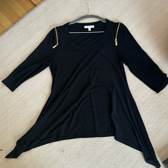 Black top hold zipper detail - Picture 1 of 4